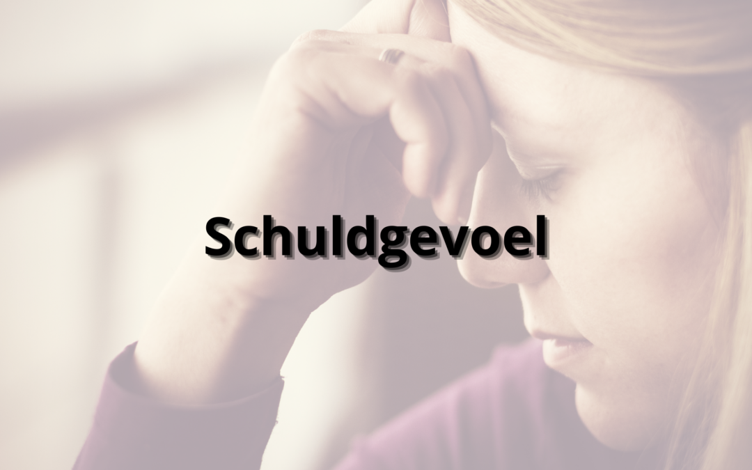 Schuldgevoel bij een burn-out