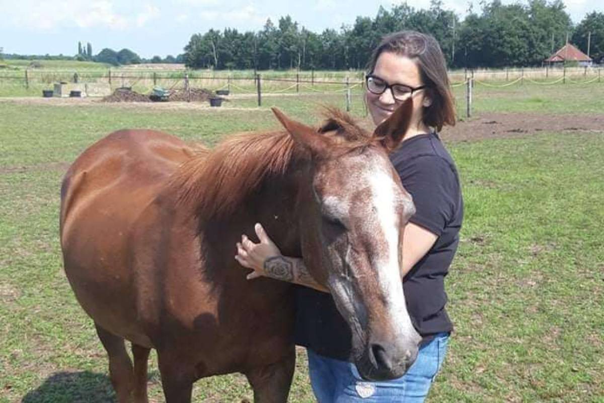 Paard in balans, healing voor paarden, rust, verbinden van hart tot hart. Ademhaling 