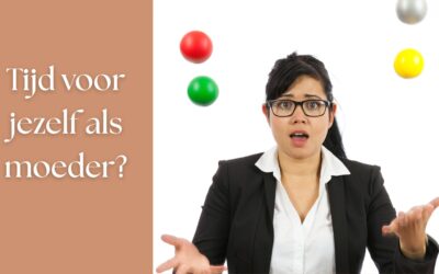 Tijd voor jezelf als moeder: hoe houd je alle ballen in de lucht?