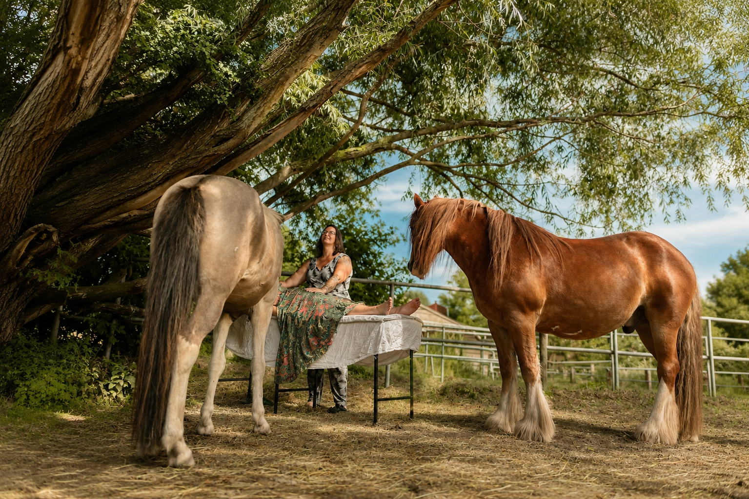 Reiki, reikihealing, healing tussen de paarden, holistisch therapeut, reiki teachter, paardenkudde
